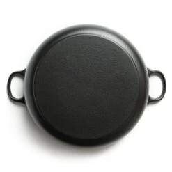 Habitat 5.3 Litre Cast Iron Casserole Dish - Black 12 Habitat 5.3 Litre Cast Iron Casserole Dish - Black -Home Sales Store 3065358 R Z004A