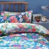 Furn Wild Meadow Floral Blue Bedding Set - Single 1 Furn Wild Meadow Floral Blue Bedding Set - Single -Home Sales Store 3066405 R Z001A