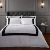 Bianca Cotton 180 TC Tailored Black Bedding Set - Double -Home Sales Store 3080292 R Z001A