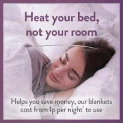 Slumberdown Comfy Cosy Nights Electric Blanket-King -Home Sales Store 3082070 R Z005A