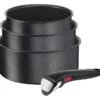 Tefal Ingenio Daily Chef 4 Piece Aluminium Pan Set -Home Sales Store 3082795 R Z001A