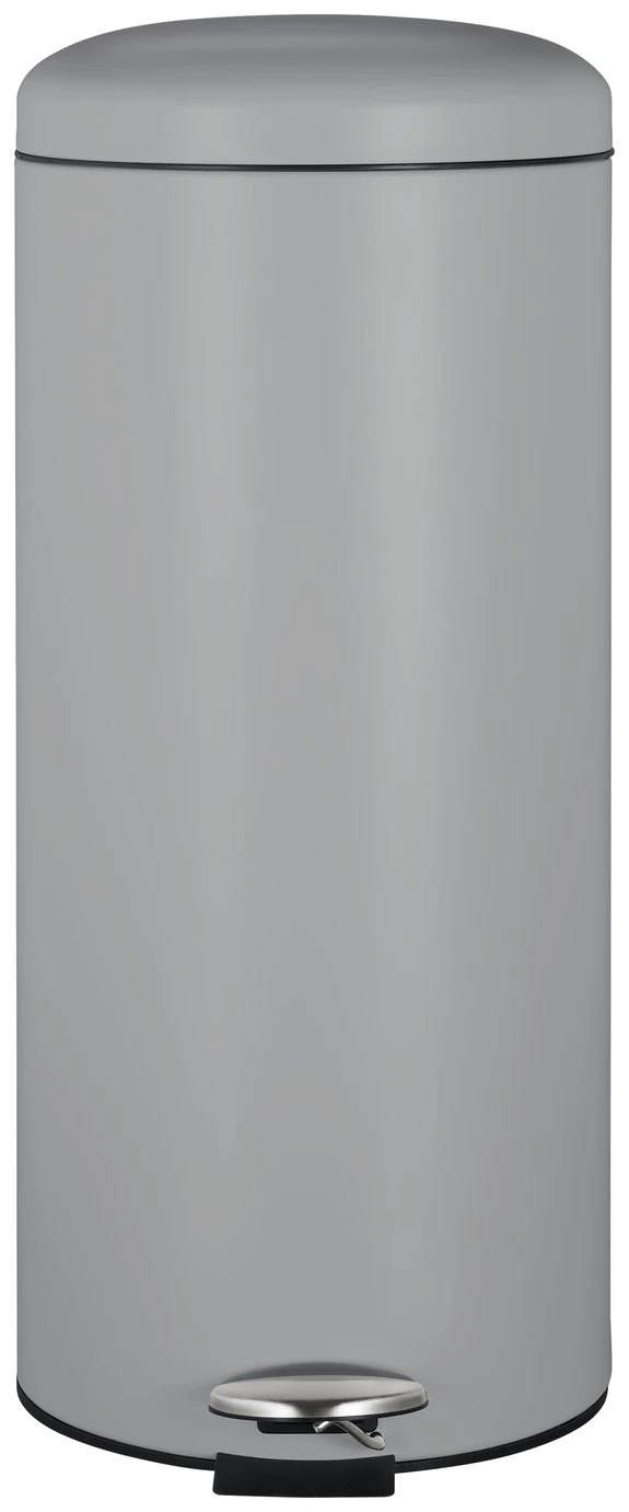 Habitat 30 Litre Round Kitchen Pedal Bin - Matt Grey 3 Habitat 30 Litre Round Kitchen Pedal Bin - Matt Grey