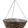 Terrastyle 35cm Rattan Hazel Hanging Basket -Home Sales Store 3085118 R Z001A