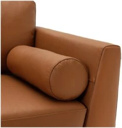 Habitat Jackson Leather Left Corner Chaise Sofa - Tan -Home Sales Store 3102486 R Z009A