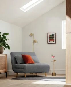 Habitat Roma Small Double Chairbed - Grey -Home Sales Store 3104958 R Z004A