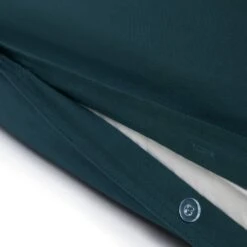 Habitat Linen Look Cotton Plain Teal Bedding Set - Single -Home Sales Store 3112191 R Z003A