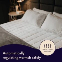Dreamland Intelliheat Dual Control Mattress Protector-Double -Home Sales Store 3114869 R Z007A
