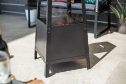 La Hacienda Contemporary Silver Top Chimenea -Home Sales Store 3114986 R Z007A