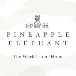 Pineapple Elephant Tembo Natural Bedding Set - King -Home Sales Store 3117983 R Z006A