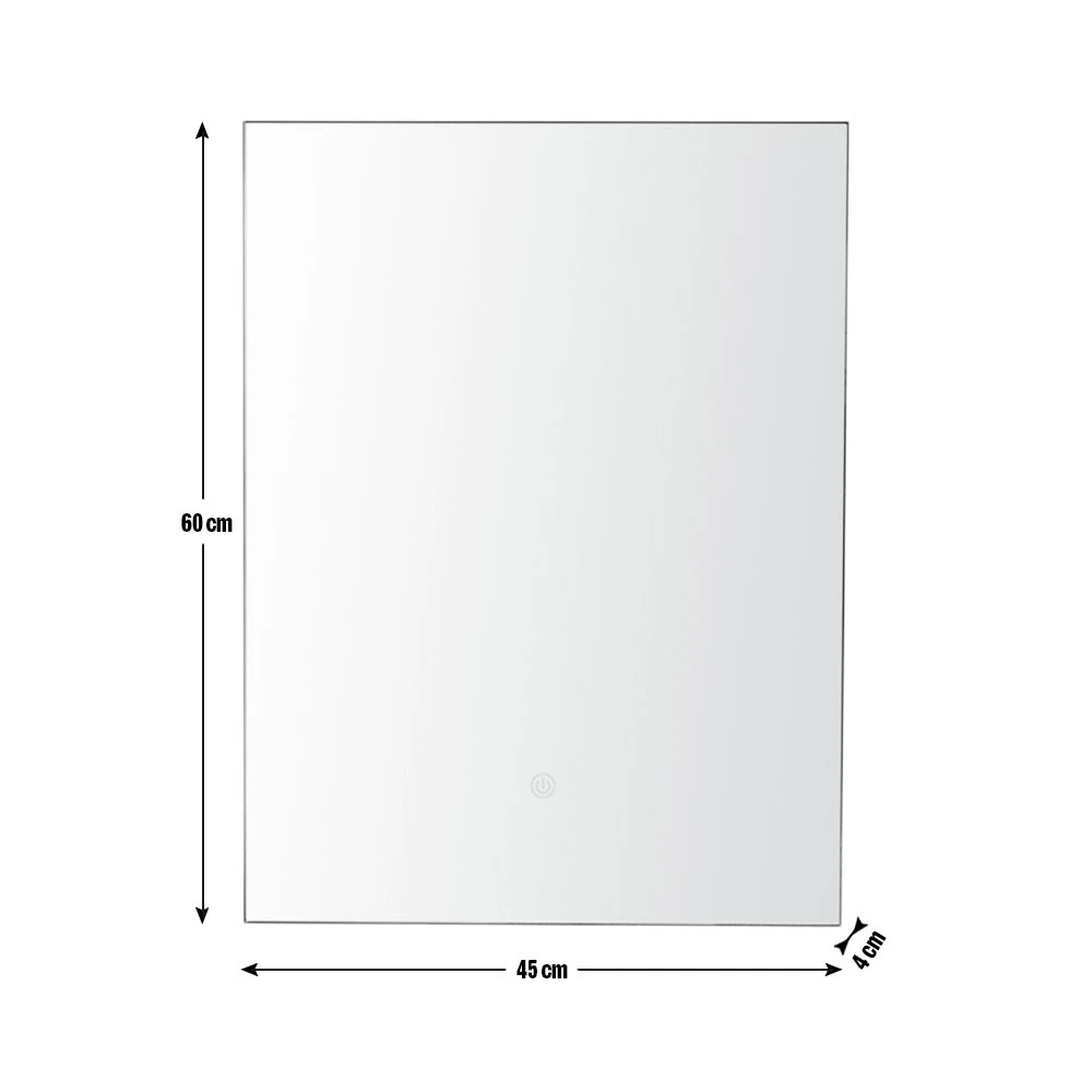 Habitat Haxby LED Bathroom Mirror 8 Habitat Haxby LED Bathroom Mirror - Image 6