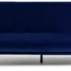 Habitat Matteo 2 Seater Velvet Clic Clac Sofa Bed - Blue -Home Sales Store 3152027 R Z001A