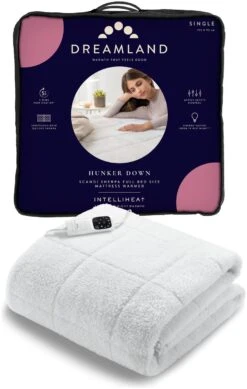 Dreamland Scandi Sherpa Underblanket-Single -Home Sales Store 3187607 R Z002A