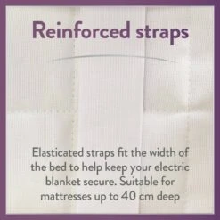 Slumberdown Comfy Cosy Nights Electric Blanket - Single -Home Sales Store 3205345 R Z007A