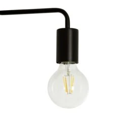 Habitat Rayner Steel 3 Light LED Flush Ceiling Light - Black -Home Sales Store 3247846 R Z003A