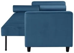 Habitat Preston Clic Clac Velvet Sofa Bed - Navy 27 Habitat Preston Clic Clac Velvet Sofa Bed - Navy -Home Sales Store 3249387 R Z004A
