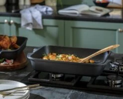 Habitat Cast Aluminium Non Stick Large Roasting Tin 9 Habitat Cast Aluminium Non Stick Large Roasting Tin -Home Sales Store 3261475 R Z001C