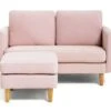 Habitat Remi Small Fabric 2 Seater Chaise Sofa In A Box-Pink -Home Sales Store 3347739 R Z001A