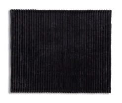 Habitat Ribbed Faux Fur Throw - Charcoal - 125X150cm -Home Sales Store 3361320 R Z004A