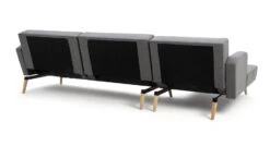 Habitat Andy Left Corner Fabric Clic Clac Sofa Bed - Grey -Home Sales Store 3361928 R Z004A