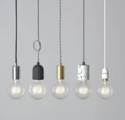 Habitat Pendant Ceiling Light - Matte Black & Herringbone -Home Sales Store 3449802 R Z006C