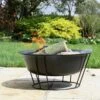 La Hacienda Steel Firepit -Home Sales Store 3452095 R Z001A