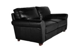 Habitat Salisbury Leather 3 Seater Sofa - Black -Home Sales Store 3568604 R Z004A