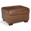 Habitat Salisbury Leather Storage Footstool - Tan 1 Habitat Salisbury Leather Storage Footstool - Tan -Home Sales Store 3575752 R Z001A