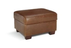 Habitat Salisbury Leather Storage Footstool - Tan -Home Sales Store 3575752 R Z002A