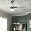 Habitat Ceiling Fan - Chrome & White -Home Sales Store 3611506 R Z001A