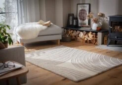 Habitat Hand Tufted Wool & Cotton Rug - Natural -120X170cm -Home Sales Store 3636574 R Z001C
