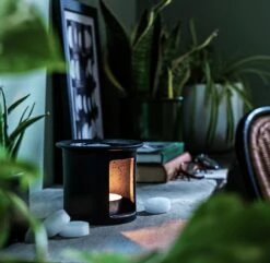 Habitat Ceramic Wax Melt Burner 8 Habitat Ceramic Wax Melt Burner -Home Sales Store 3980392 R Z001C