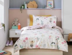 Habitat Glowing Fairies Pink Kids Bedding Set - Toddler -Home Sales Store 3980440 R Z006A