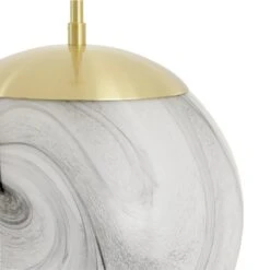 Habitat Tires Alabaster Ceiling Pendant Light -Brushed Brass 10 Habitat Tires Alabaster Ceiling Pendant Light -Brushed Brass -Home Sales Store 4075990 R Z003A