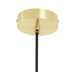 Habitat Tires Alabaster Ceiling Pendant Light -Brushed Brass 12 Habitat Tires Alabaster Ceiling Pendant Light -Brushed Brass -Home Sales Store 4075990 R Z004A
