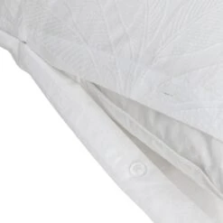 Habitat Cotton 180TC Leaf Matelasse White Bedding - Double -Home Sales Store 4096429 R Z004A
