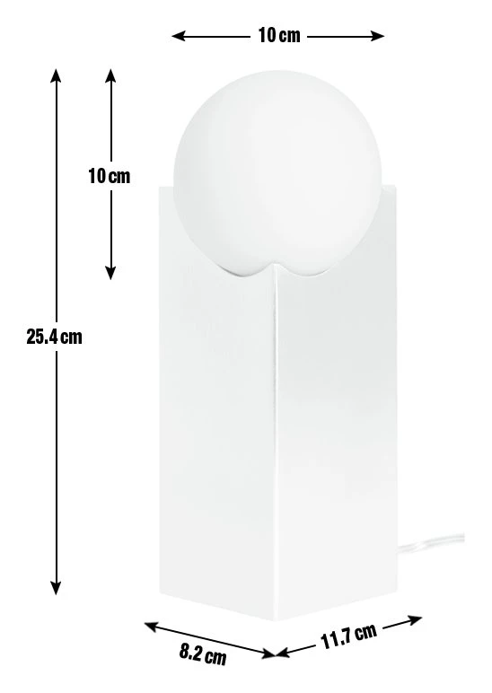 Habitat Yuri Afterglow Table Lamp - Gold & Glass 8 Habitat Yuri Afterglow Table Lamp - Gold & Glass - Image 6