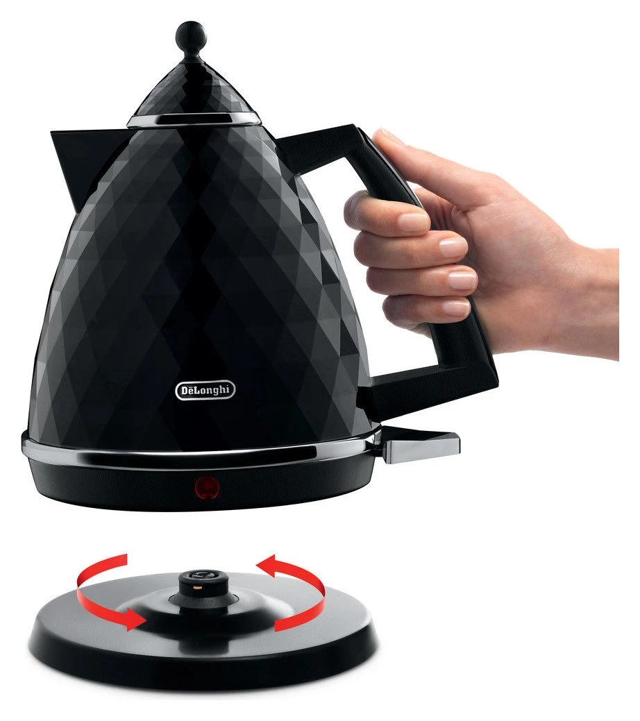 De'Longhi KBJ3001 Brillante Kettle - Black 7 De'Longhi KBJ3001 Brillante Kettle - Black - Image 5