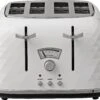 De'Longhi CTJ4003 Brillante 4 Slice Toaster - White 1 De'Longhi CTJ4003 Brillante 4 Slice Toaster - White -Home Sales Store 4239963 R Z001A UC1015866
