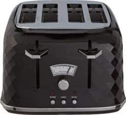 De'Longhi CTJ4003 Brillante 4 Slice Toaster - Black 20 De'Longhi CTJ4003 Brillante 4 Slice Toaster - Black -Home Sales Store 4239970 R Z006A UC1165543