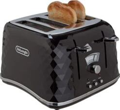 De'Longhi CTJ4003 Brillante 4 Slice Toaster - Black 21 De'Longhi CTJ4003 Brillante 4 Slice Toaster - Black -Home Sales Store 4239970 R Z007A UC1165545