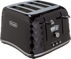 De'Longhi CTJ4003 Brillante 4 Slice Toaster - Black 22 De'Longhi CTJ4003 Brillante 4 Slice Toaster - Black -Home Sales Store 4239970 R Z008A UC1165542