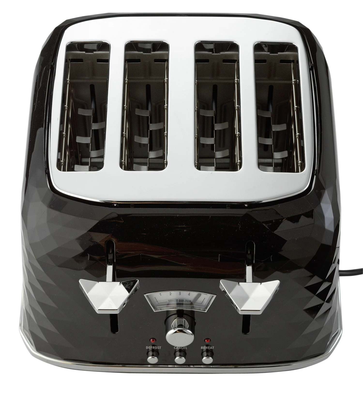 De'Longhi CTJ4003 Brillante 4 Slice Toaster - Black 13 De'Longhi CTJ4003 Brillante 4 Slice Toaster - Black - Image 11