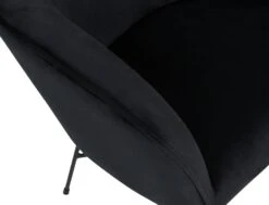 Habitat Jax Velvet Accent Chair - Black -Home Sales Store 4335135 R Z006A