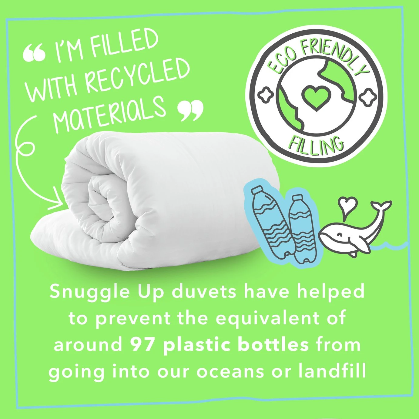 Snug Snuggle Up 13.5 Tog Duvet - Single 6 Snug Snuggle Up 13.5 Tog Duvet - Single - Image 4