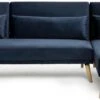 Habitat Andy Right Corner Velvet Clic Clac Sofa Bed - Navy -Home Sales Store 4461126 R Z001A