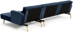Habitat Andy Right Corner Velvet Clic Clac Sofa Bed - Navy -Home Sales Store 4461126 R Z005A