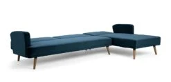 Habitat Andy Right Corner Velvet Clic Clac Sofa Bed - Navy -Home Sales Store 4461126 R Z007A