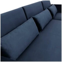 Habitat Andy Right Corner Velvet Clic Clac Sofa Bed - Navy -Home Sales Store 4461126 R Z008A
