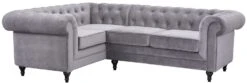 Habitat Chesterfield Right Hand Corner Sofa-Light Grey -Home Sales Store 4468916 R Z002A