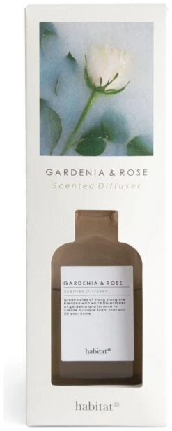 Habitat 150ml Scented Diffuser - Gardenia & Rose -Home Sales Store 4497444 R Z002A